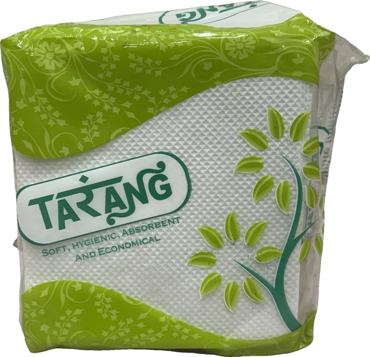 Tarang napkin pack, green